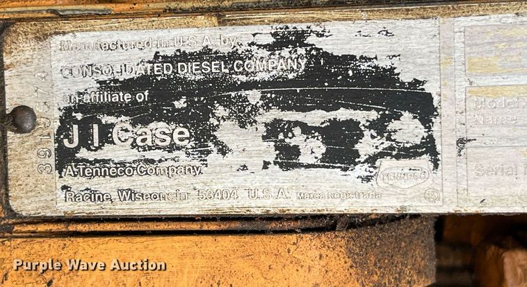 image for item DP2131 Case W14C  wheel loader