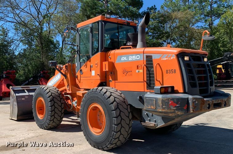 image for item DP8712 2014 Doosan DL250-3  high lift wheel loader