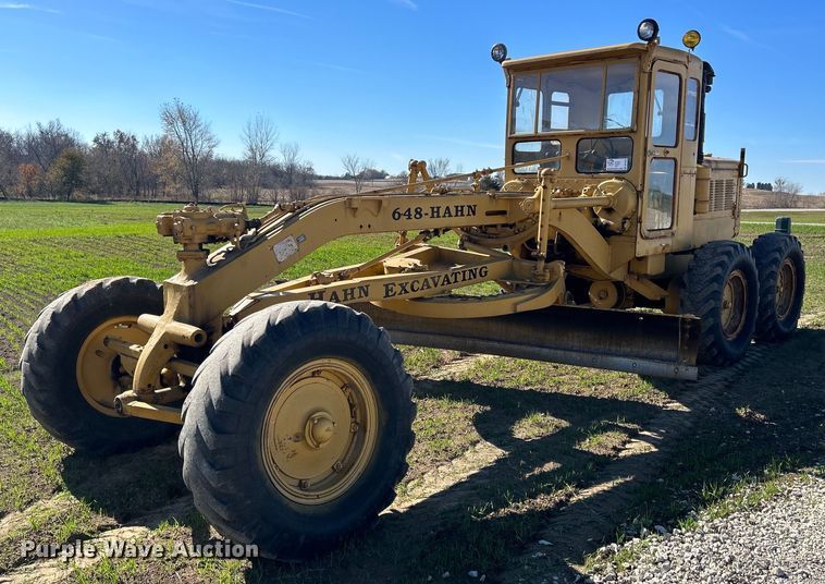 image for item DQ1023 1955 Caterpillar 12  rigid frame motor grader