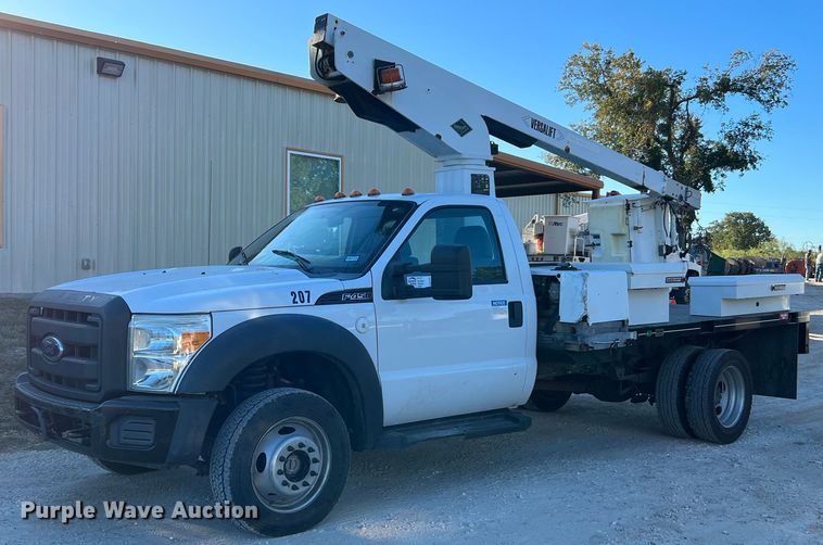 image for item DQ2235 2012 Ford F450 Super Duty XL  bucket truck