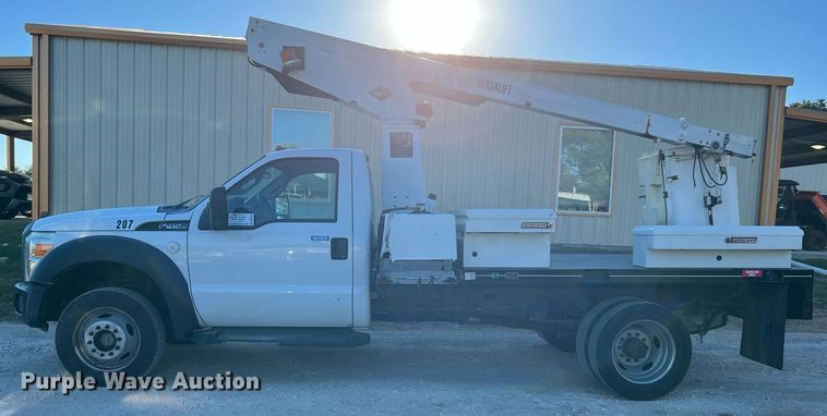 image for item DQ2235 2012 Ford F450 Super Duty XL  bucket truck