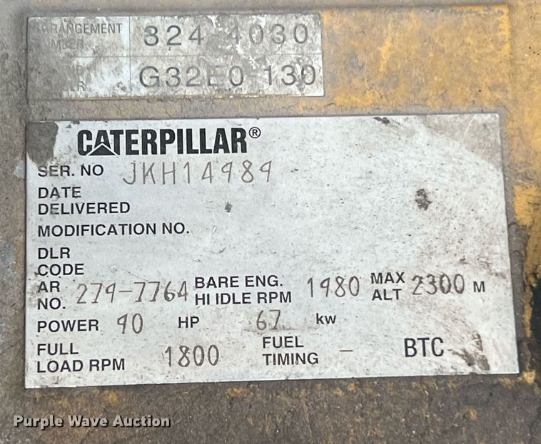image for item DQ2251 2012 Caterpillar 314D  excavator