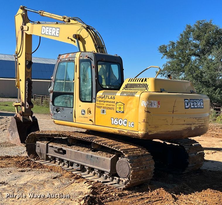 image for item DQ2260 2006 John Deere 160C LC  excavator