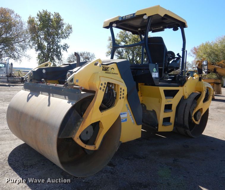 image for item DR5812 2014 Bomag BW190 ADO  double drum vibratory roller