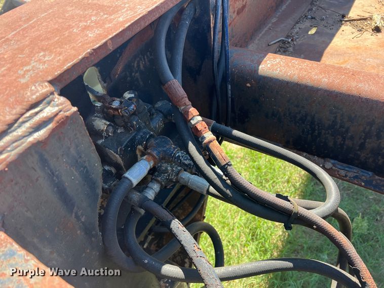 image for item DS2455 1978 Rogers  lowboy equipment trailer