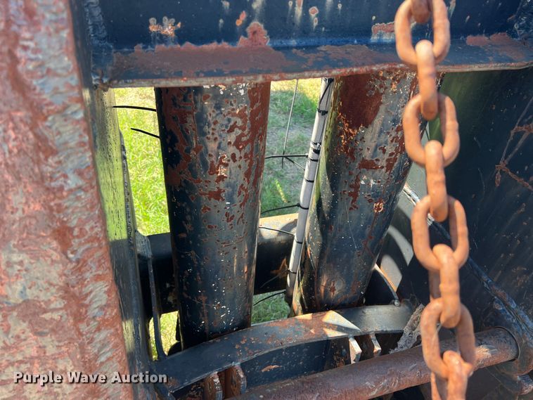 image for item DS2455 1978 Rogers  lowboy equipment trailer