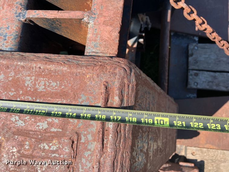 image for item DS2455 1978 Rogers  lowboy equipment trailer