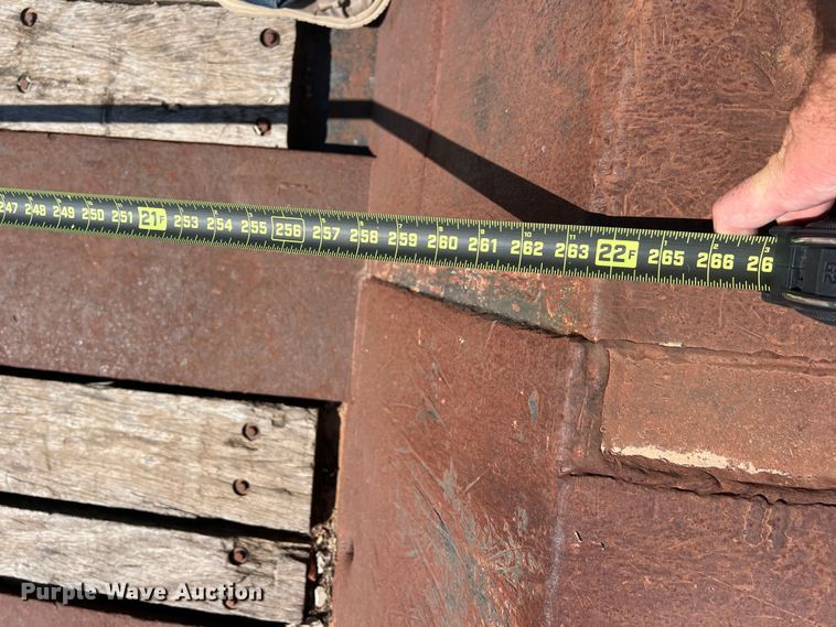 image for item DS2455 1978 Rogers  lowboy equipment trailer