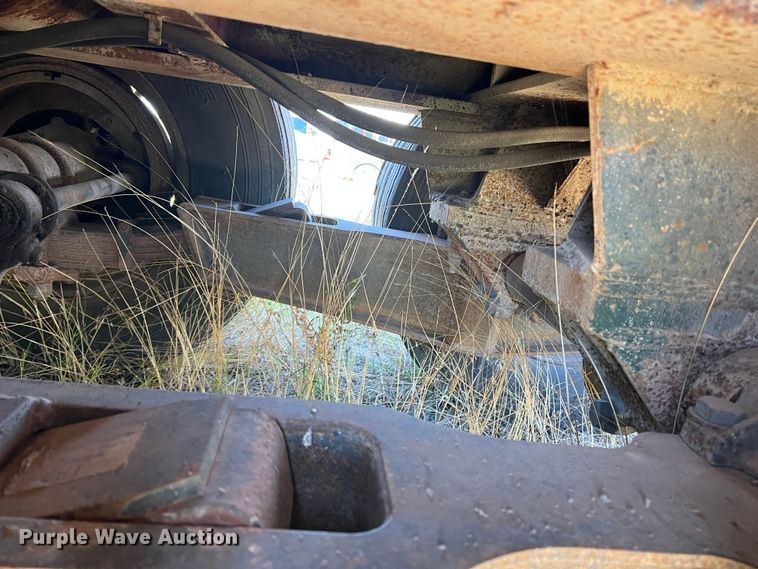 image for item DS2455 1978 Rogers  lowboy equipment trailer