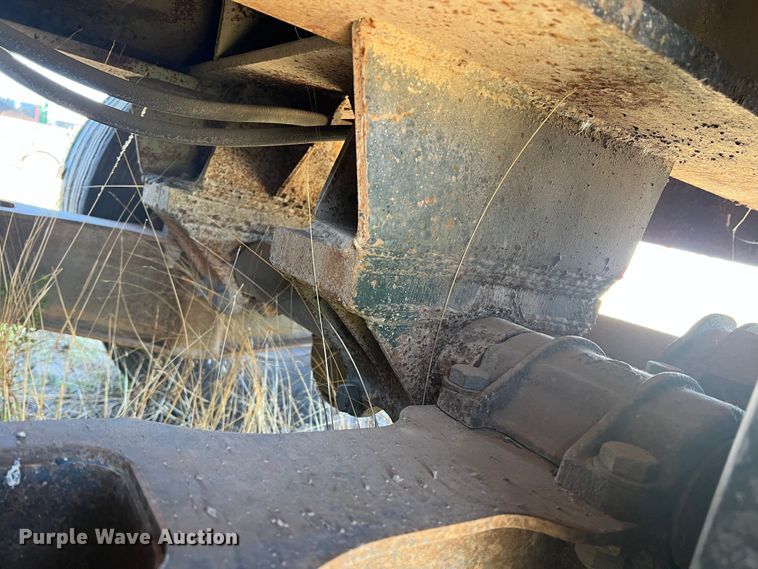 image for item DS2455 1978 Rogers  lowboy equipment trailer