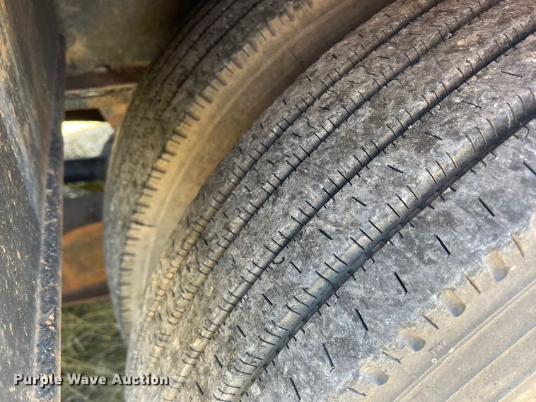 image for item DS2455 1978 Rogers  lowboy equipment trailer