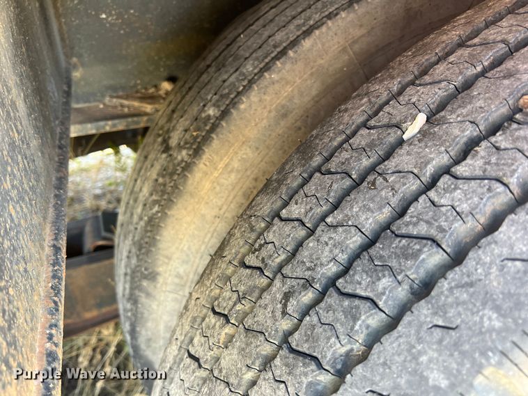 image for item DS2455 1978 Rogers  lowboy equipment trailer