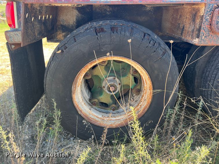 image for item DS2455 1978 Rogers  lowboy equipment trailer