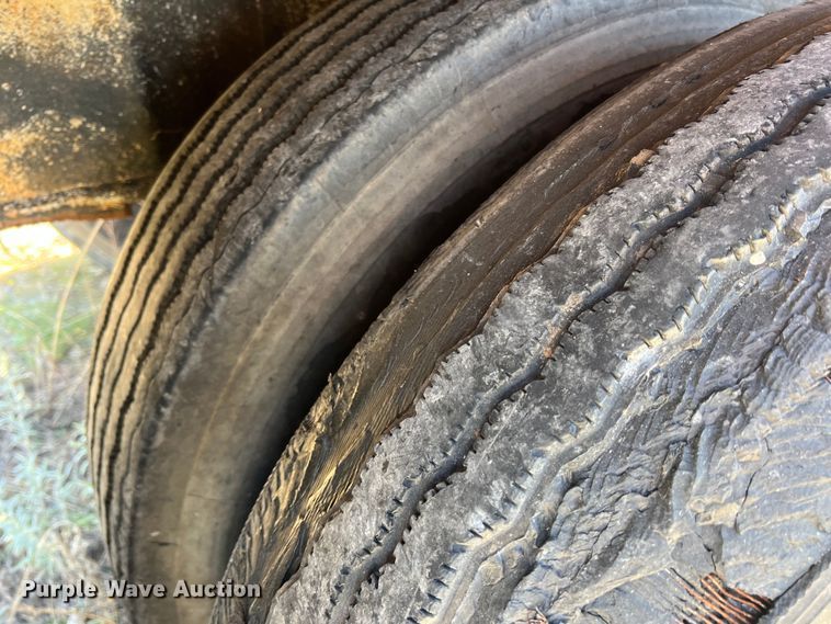 image for item DS2455 1978 Rogers  lowboy equipment trailer