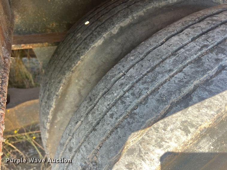 image for item DS2455 1978 Rogers  lowboy equipment trailer