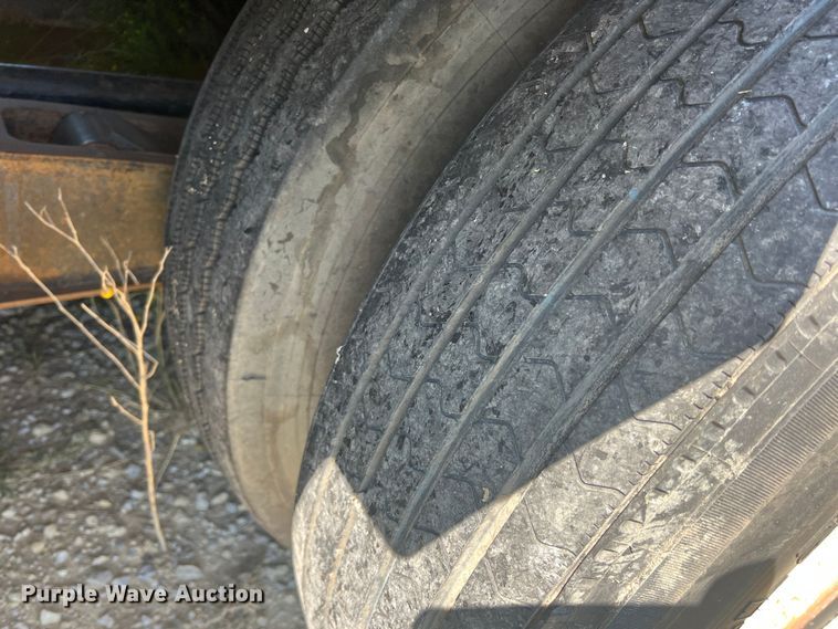 image for item DS2455 1978 Rogers  lowboy equipment trailer