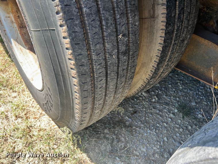 image for item DS2455 1978 Rogers  lowboy equipment trailer