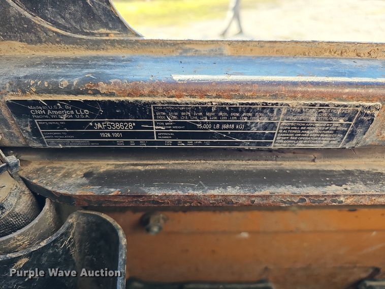 image for item DS5649 2012 Case TR320  tracked skid steer loader