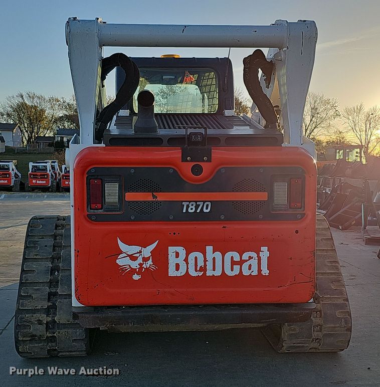 image for item DS5692 2019 Bobcat T870  tracked skid steer loader