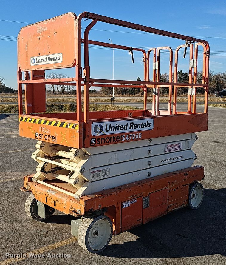 image for item DS5720 2016 Snorkel S4726E  scissor lift