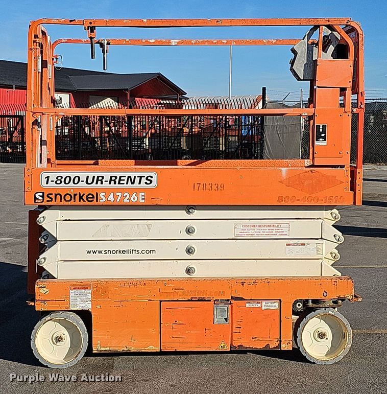image for item DS5720 2016 Snorkel S4726E  scissor lift