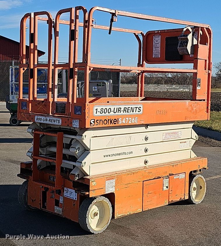 image for item DS5720 2016 Snorkel S4726E  scissor lift