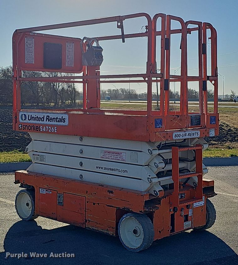 image for item DS5720 2016 Snorkel S4726E  scissor lift