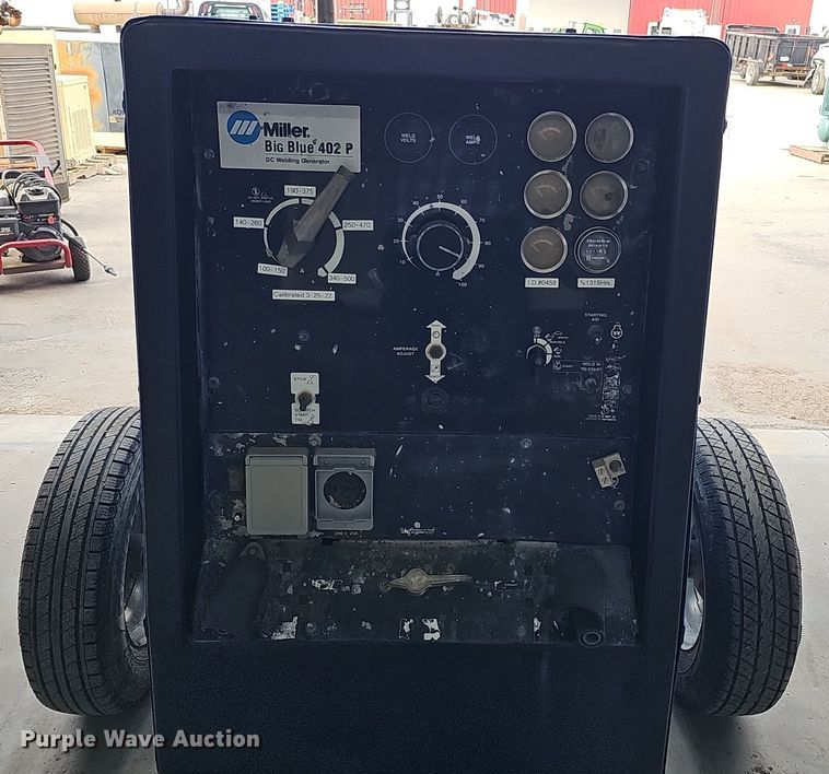 image for item DS5723 Miller Big Blue 402P  welder/generator