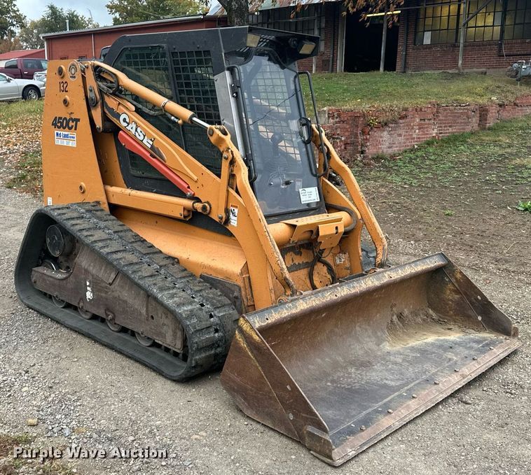 image for item DW2894 2007 Case 450CT  tracked skid steer loader