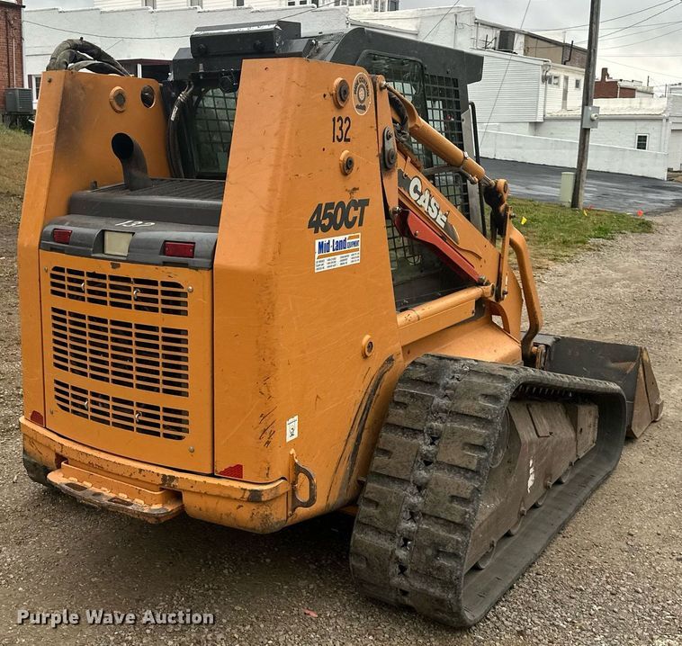 image for item DW2894 2007 Case 450CT  tracked skid steer loader