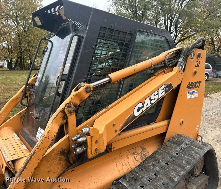 image for item DW2894 2007 Case 450CT  tracked skid steer loader