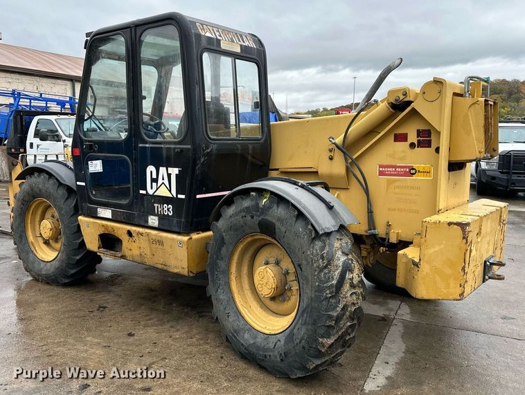 image for item DW2899 2003 Caterpillar TH83  telehandler