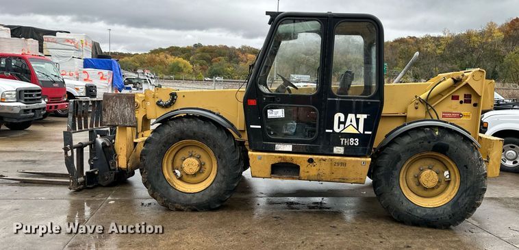 image for item DW2899 2003 Caterpillar TH83  telehandler