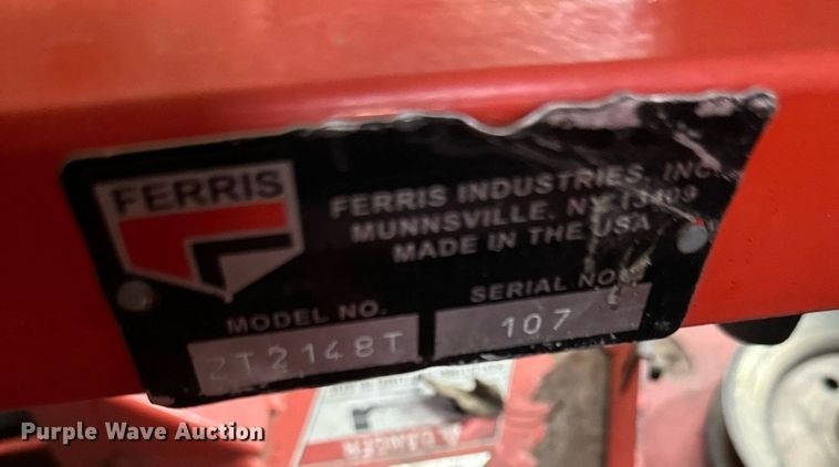 image for item DW2902 Ferris ZT2148T  ZTR lawn mower