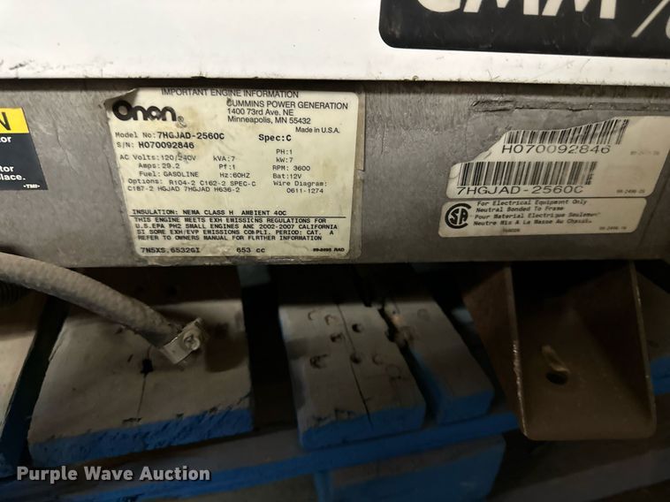 image for item DW2903 Onan  generators