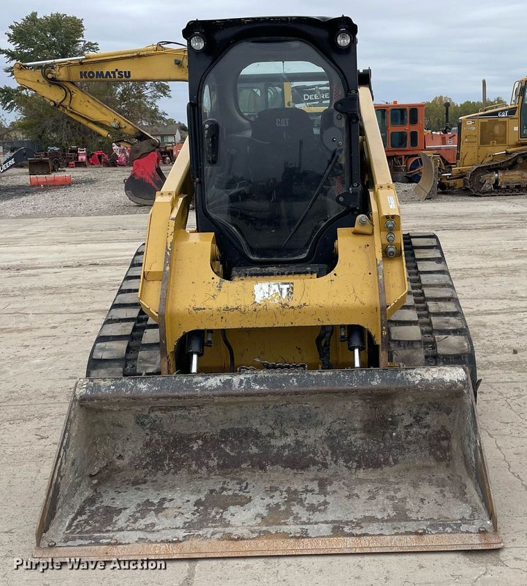 image for item GG9758 2018 Caterpillar 289D  tracked skid steer loader