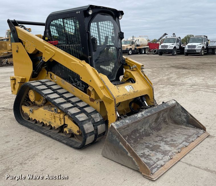 image for item GG9758 2018 Caterpillar 289D  tracked skid steer loader