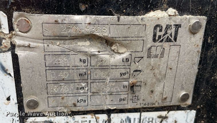 image for item GG9758 2018 Caterpillar 289D  tracked skid steer loader