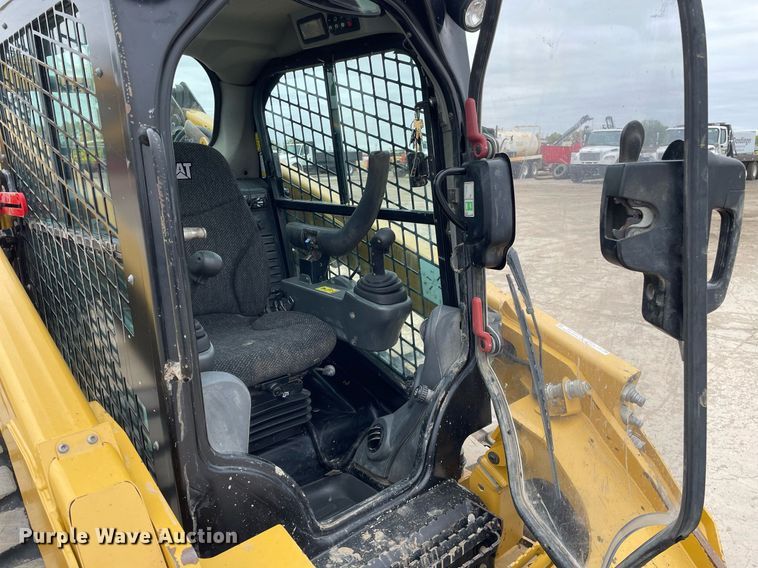 image for item GG9758 2018 Caterpillar 289D  tracked skid steer loader
