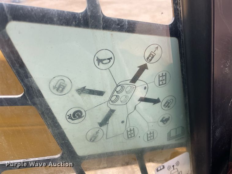 image for item GG9758 2018 Caterpillar 289D  tracked skid steer loader