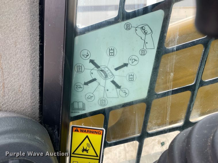 image for item GG9758 2018 Caterpillar 289D  tracked skid steer loader