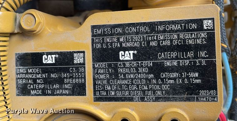 image for item GG9758 2018 Caterpillar 289D  tracked skid steer loader