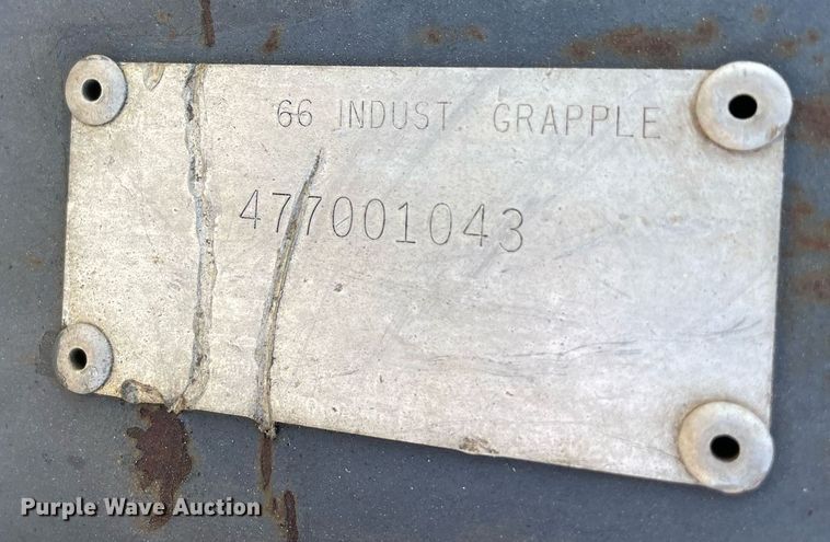 image for item GG9782 Bobcat 66 Industrial  skid steer grapple bucket