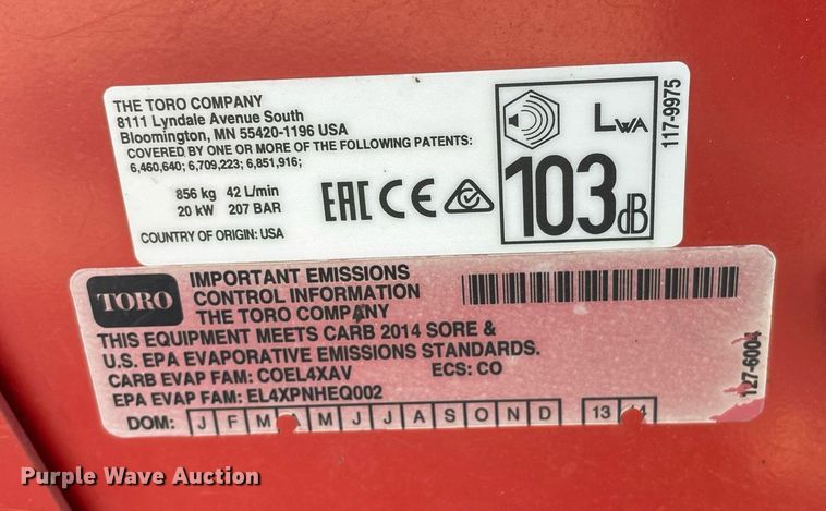 image for item GG9788 Toro Dingo 22321  compact utility loader