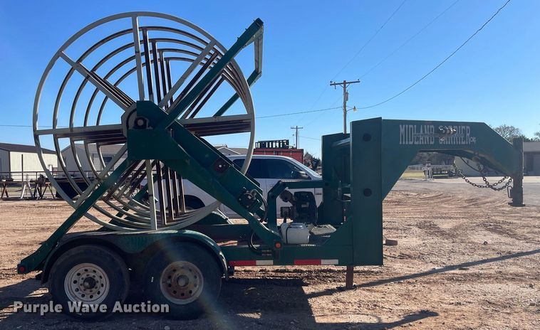 image for item GG9799 2015 Midland Carrier LF-2640  reel trailer