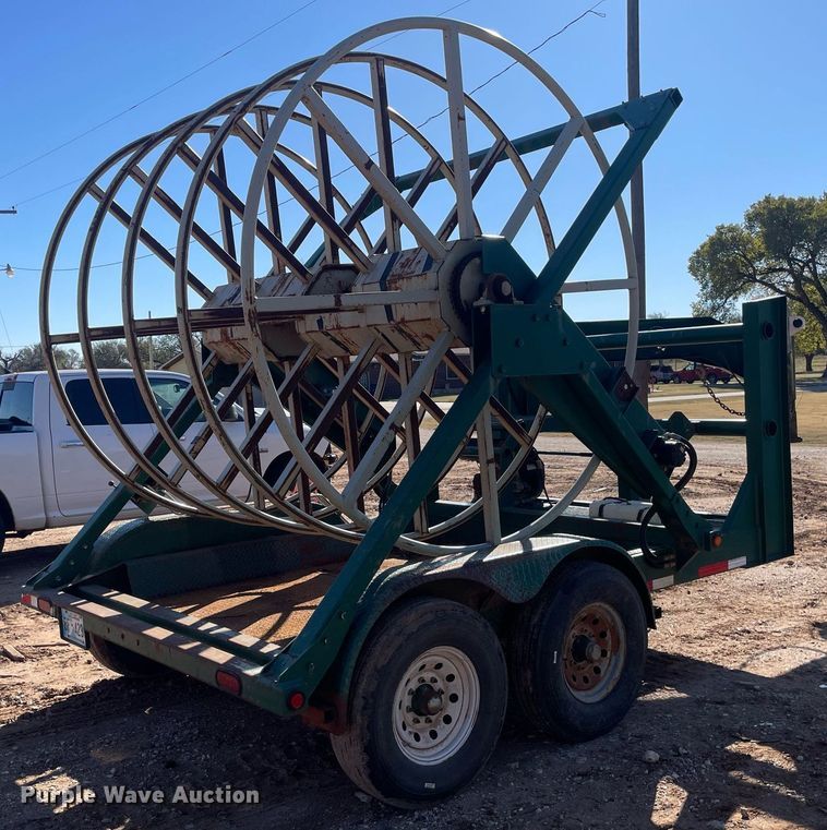 image for item GG9799 2015 Midland Carrier LF-2640  reel trailer