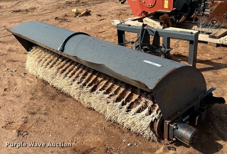 image for item IB9252 89" W skid steer broom