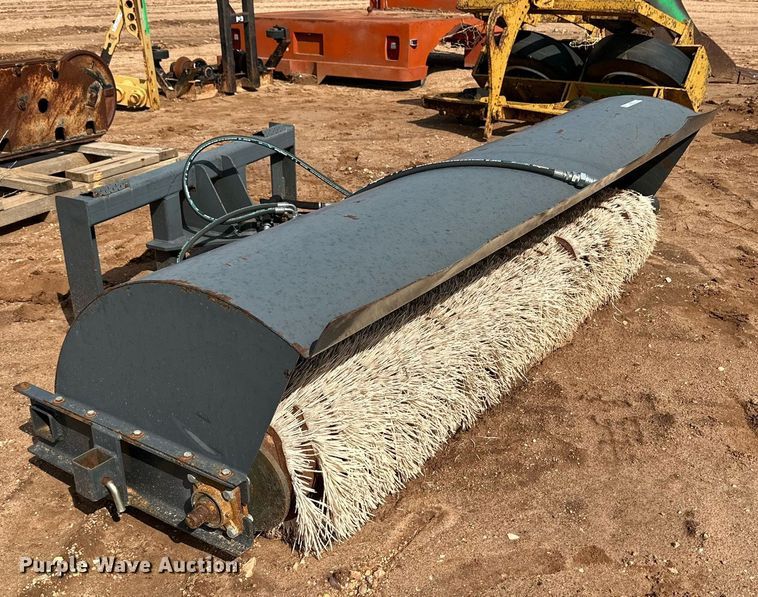 image for item IB9252 89" W skid steer broom