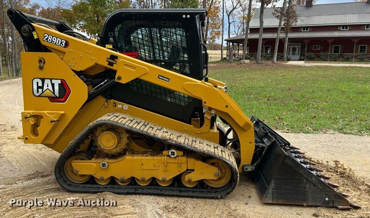 image for item II9203 2023 Caterpillar 289D3  tracked skid steer loader