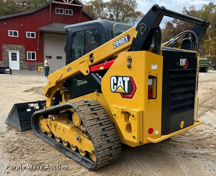 image for item II9203 2023 Caterpillar 289D3  tracked skid steer loader